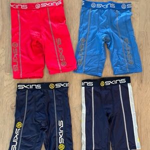 Skins Men’s Compression Shorts (Small) x 4